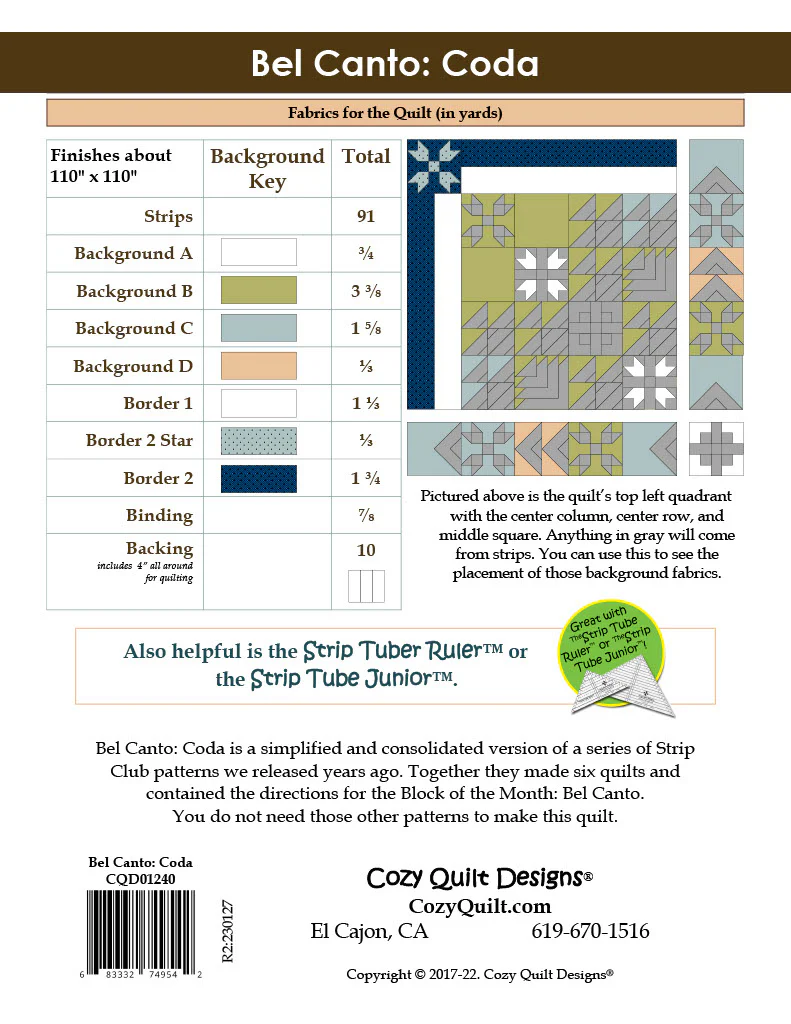 Bel Canto: Coda Pattern - Image 2