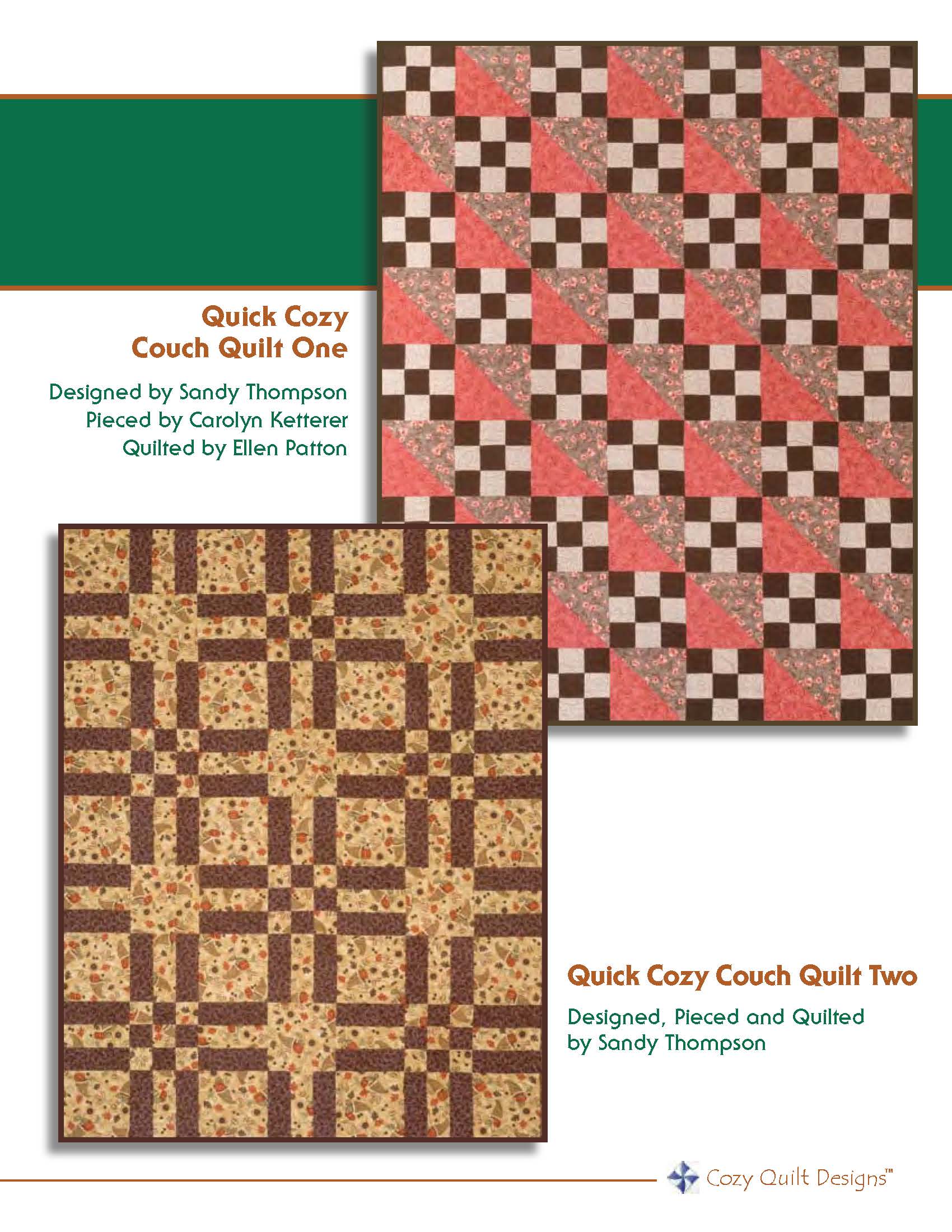 Quick Cozy Couch Quilts - Image 3