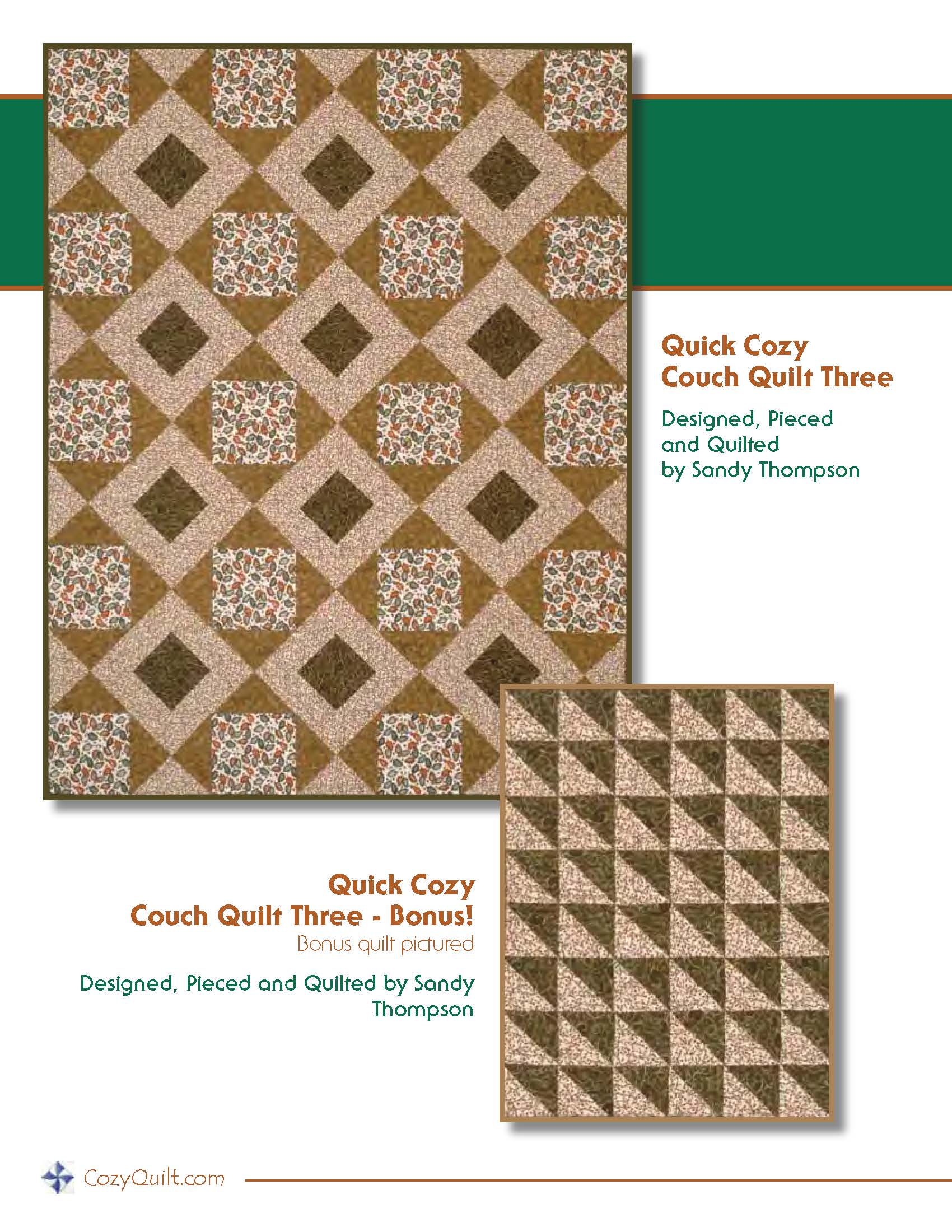 Quick Cozy Couch Quilts - Image 4