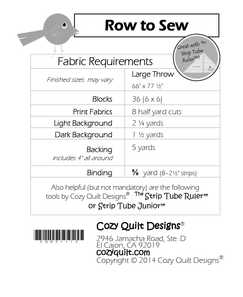Row to Sew - Image 2
