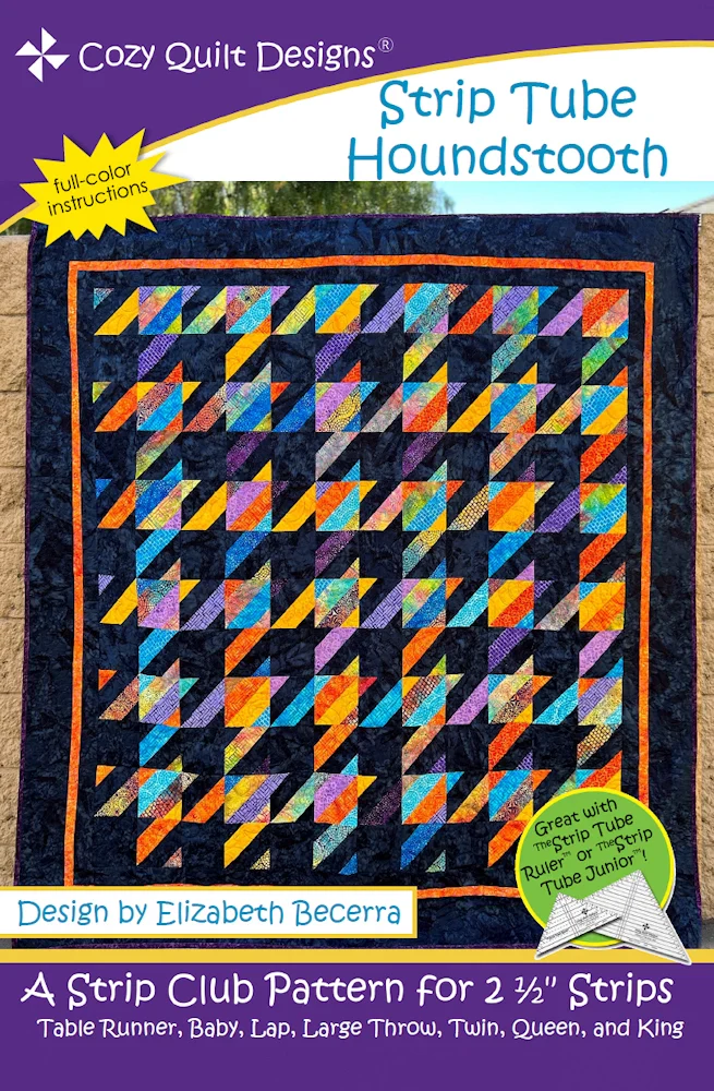 Strip Tube Houndstooth