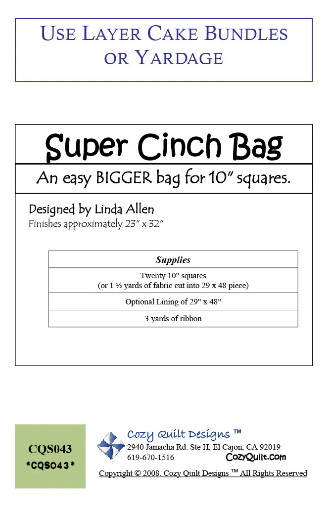 Super Cinch Bag - Image 2